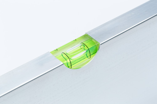 Rectangular rule with handles and acrylic indicators "ELITE" 200cm