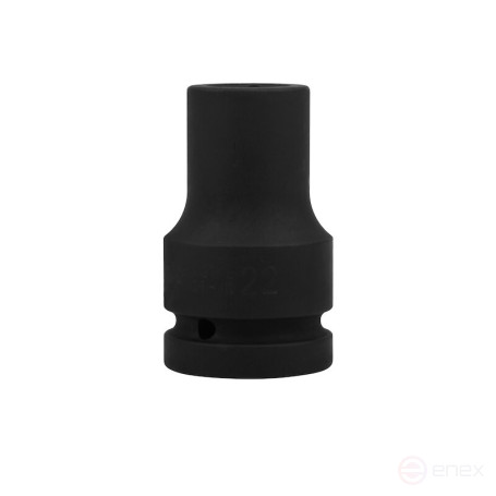 Головка ударная торцевая NORGAU Industrial шестигранная удлиненная 1", 22 мм, N21KL-22