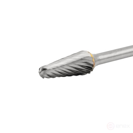 Борфреза твердосплавная NORGAU Industrial коническая 6.3 мм, 14°, форма L, SCM