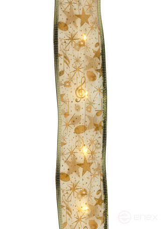 LED Christmas Garland ERA ENIN-30W Thread Ribbon Decorative Warm Light 3M 30 microled IP20