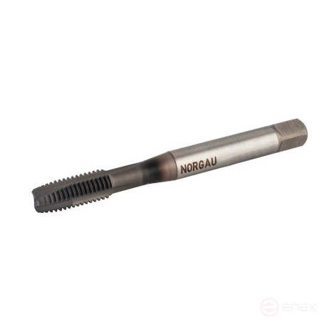Метчик машинный NORGAU Industrial для сквозных отверстий M22, HSSE-PM/AlCro, форма B