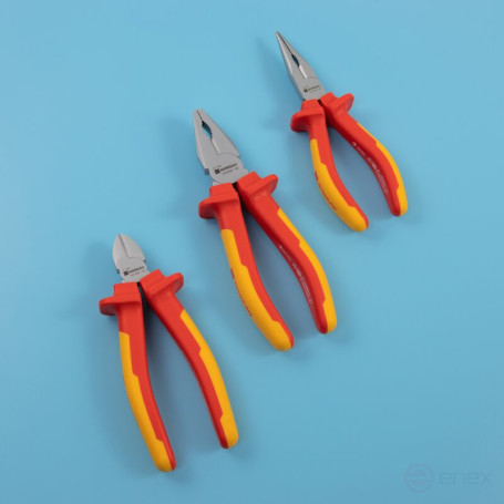 Набор диэлектрического губцевого инструмента NORGAU Industrial NPS-246VDE, 3 предмета