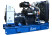 Diesel generator TSS ED-500-T400 with AVR in a weatherproof casing on a trailer