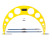 Micrometer MK-600 0.01 KLB yellow. bracket