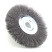 Brush for ear disc D175*12*22.2, pile corrugation steel 0.30 (13-107)