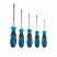 Set of reinforced screwdrivers NORGAU Industrial, 5 pieces, NBS155-163