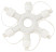 ERA ERAPS-OR2 Circular Splitter for Garlands 6 Sockets IP44 PVC 24 V