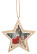Lamp ERA ENGDS-4L New Year LED Star Pendant 15 cm 2*AA