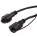 ERA extension cable ERAPS-U10 for IP65 garland, 10 meters rubber black