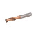 Сверло спиральное NORGAU Industrial по металлу 10х89 мм, 3xD, VHM/AlCrN/TiSiN