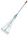 Galvanized 15-tooth fan wire rake on Aluminum handle with lock No. 2 (500mm)