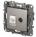 Розетка ЭРА Серия 12 12-3110-16 комбинированная RJ45+TV, титан