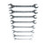 NORGAU Industrial 8-piece Double-sided wrench set, N6-008