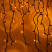 Garland ERA ERAPS-BZ1 LED Christmas Fringe 2*0.7m Yellow 100 LED IP65 220V