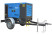 Diesel generator TSS ED-12-T400-1RKM11 in a noise-proof casing on a trailer