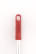 ACG Aluminum handle for Kentucky flounders and holders, red 140 cm, d-23 mm, 1008301
