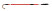 Auxiliary hook D120 copper-plated intrinsically safe SGU 1910 mm