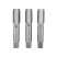 Set of hand taps NORGAU Industrial UNC 1, HSS, 3 pieces