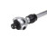 NORGAU Industrial ratchet with switch mechanism and 1/2" swivel head, N19R72T
