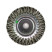 Brush for ear disc harness D150*13*22.2, pile stainless steel 0.50 (13-014)