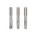 Set of hand taps NORGAU Industrial M14, HSS-E, 3 pieces