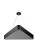Светильник LED ЭРА Geometria SPO-152-B-40K-048 Delta 48Вт 4000К 3500Лм IP40 800*800*80 черный подвесной