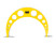Micrometer MK-500 0.01 KLB yellow. bracket