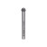 Borehole carbide NORGAU Industrial spherical 8 mm, shape D, ALU