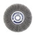 Brush for ear disc D175*12*22.2, pile corrugation steel 0.30 (13-107)