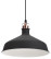 ERA PL2 BK/RC Pendant lamp for E27 lampshade height 200mm Suspension 780mm Black/copper