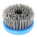 Cup brush D130*70*M14, pile polymer abrasive P46 on wood for UPM USM (Bulgarian) (1-016)