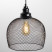 ERA PL7 BK pendant lamp for E27 lampshade height 280mm suspension 720mm black
