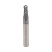 End mill NORGAU Industrial spherical 8 mm, Z2, VHM/AlCrSiN