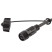 ERA ERAPS-C Garland Connector T-shaped IP65 Rubber Black