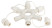 ERA ERAPS-OR2 Circular Splitter for Garlands 6 Sockets IP44 PVC 24 V
