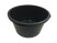 Round construction basin 40L, polypropylene, 350*475, weight 1,250
