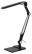 Настольный светильник ЭРА NLED-497-12W-BK светодиодный на струбцине и с основанием черный