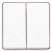 ERA Expert 11-1508-01 Switch for Blinds Push-button IP55 10AH-250V OH White