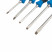 Set of reinforced screwdrivers NORGAU Industrial, 5 pieces, NBS155-163