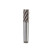 End mill NORGAU Industrial with conical shank 20 mm, MK2, Z4, HSSE