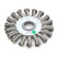 Щетка для УШМ дисковая жгутовая Д115*13*22,2, ворс нерж сталь 0,50 по металлу (13-032)