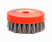 Nylon cup brush D110*M14 P60 pile polymer abrasive on wood for UPM USM (6-003)