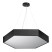 Светильник LED ЭРА Geometria SPO-122-B-40K-066 Hexagon 66Вт 4000К 5300Лм IP40 800*800*80 черный подвесной