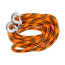 Tow rope (braided cord) 4.5 m, 12 t. 2 hooks, ARNEZI A0904011 bag