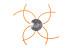 БАРАБАН-ШПУЛЯ Р041005 P.I.T. (запр. 2 кусками лески по28см, диаметр 3мм,тип паук, под ст.гайку) 50шт
