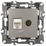 Розетка ЭРА Серия 12 12-3110-16 комбинированная RJ45+TV, титан