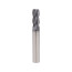 Фреза концевая радиусная NORGAU Industrial по металлу 10 мм, R0.5, Z4, VHM/TIALN