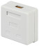 Розетка компьютерная RJ-45 ЭРА RJ02UN категория 5е неэкранированная 2-порта упаковка 30 шт