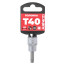 Головка 3/8" со вставкой TORX T40, L=48 мм на холдере Arnezi R0204440