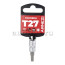 Головка 1/4" со вставкой TORX T27 L=38, ARNEZI R0004427